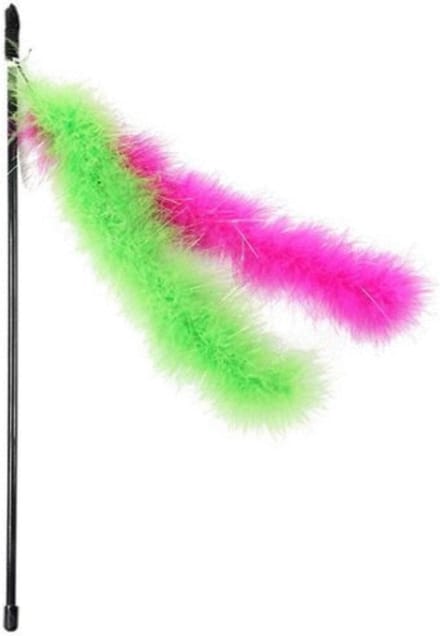 Pawise Kattenhengel Glitter - Kattenspeelgoed - 45 cm Assorti