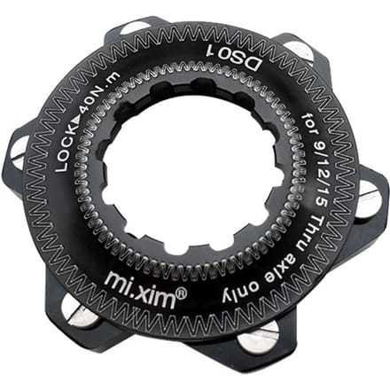 Centerlock 6-gaats Adapter Center Lock Conversie 6-gaats Remschijf 6 Bout zwart