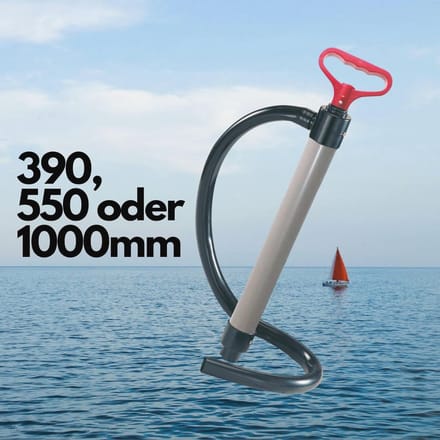 Aspirerende en persende bilgepomp 550 mm