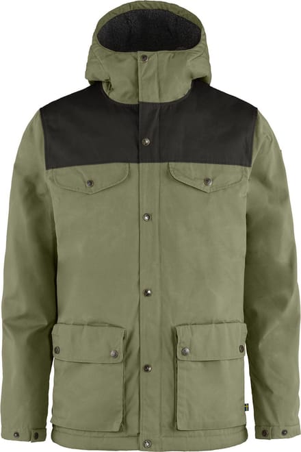 FJALLRAVEN Greenland winter jacket 87122 620 030 green dark grey M