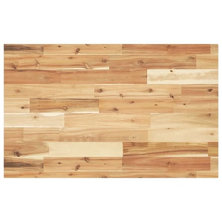 vidaXL - Wastafelblad - met - olieafwerking - 120x50x4 - cm - massief - acaciahout