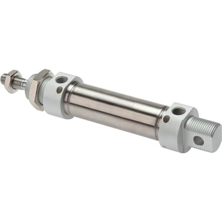 ISO 6432 Ronde Dubbelwerkende Cilinder 20-50mm - Magnetisch - Demping