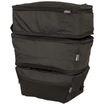 AGU Shelter Packing Cubes - Reisorganizer set - 21L - 3-delig - Compressietas - Kleding opbergen voor fietsvakantie - Gerecycled Polyester - Zwart