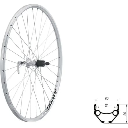Achterwiel Kellys Draft V-Brake R 28/29"
