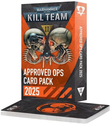 Warhammer 40K - Kill Team - Approved Ops Card Pack 2025 (102-63)
