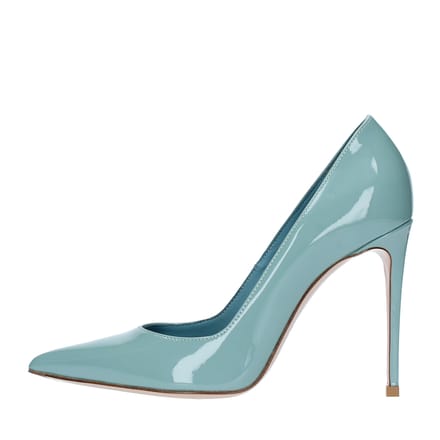 Le Silla schoenen met lichtblauwe hak