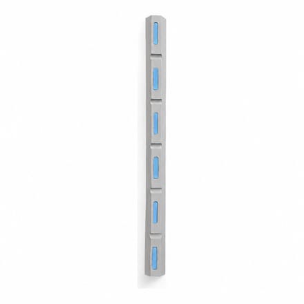 BREG Steigerfender - EVA foam - 100 x 22 x 6 cm - Waterdicht - Grijs
