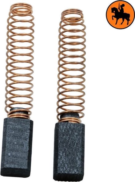Koolborstelset voor Black & Decker KR550CRED - 6,3x6,3x11mm