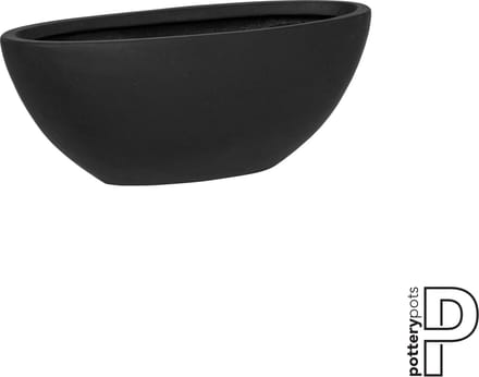 Pottery Pots - Bloempot - Zwart - D43 x H18 cm