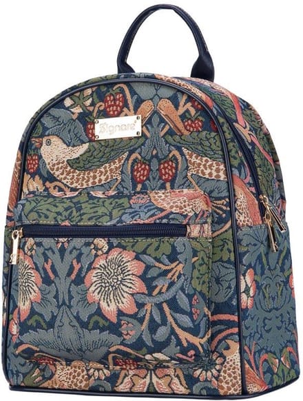 Signare - Daypack rugtas – Gobelin - Strawberry Thief Blue - William Morris