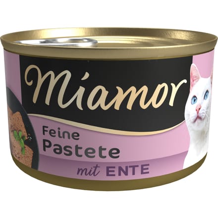 Miamor Pastei 12 x 85 g Kattenvoer - Eend