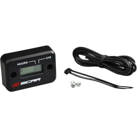 Wired Motoruurmeter met Velcro Scar