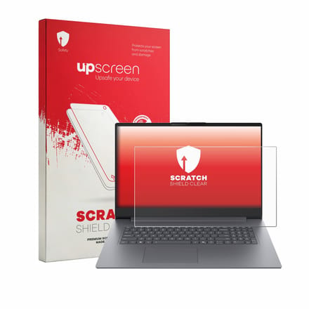 upscreen - Screenprotector voor Lenovo IdeaPad Slim 3i Gen 11 17" - Folie Beschermfolie transparant