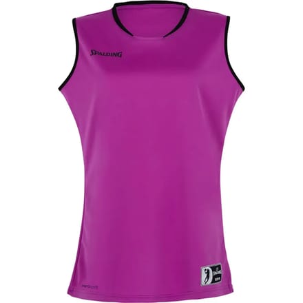 Move Tank Top Dames Pruim/Zwart