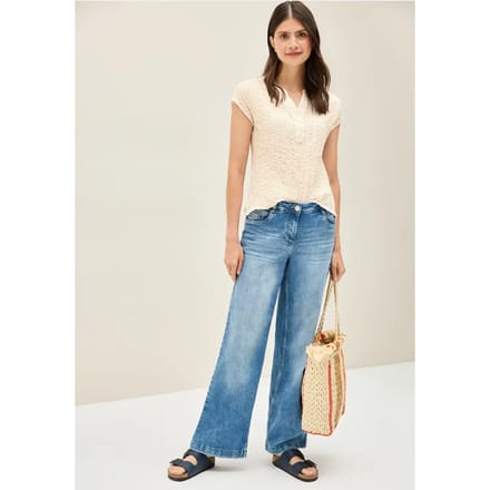 Gestructureerde blouse