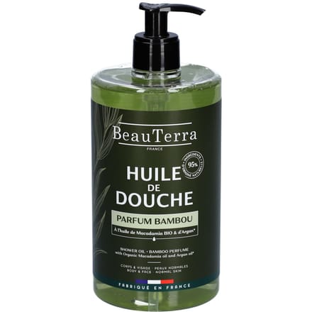 BeauTerra Douche Olie - Bamboe 750 Badolie