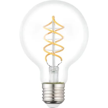 Eglo Ledfilamentlamp Globe - D8cm - Warm Wit - E27 - 7,3w