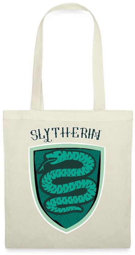 Harry Potter Slytherin Logo small Tas Van Stof Schoudertas
