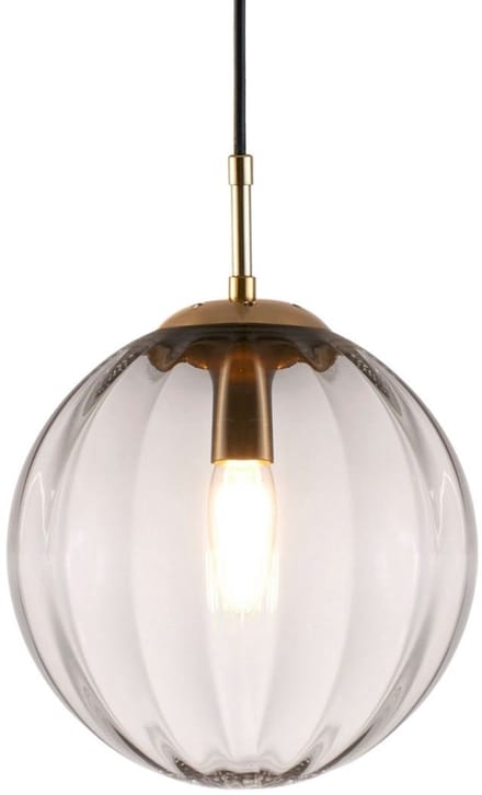 Kosilum - Niccolo - Hanglamp - Goud/Messing - Metaal en glas