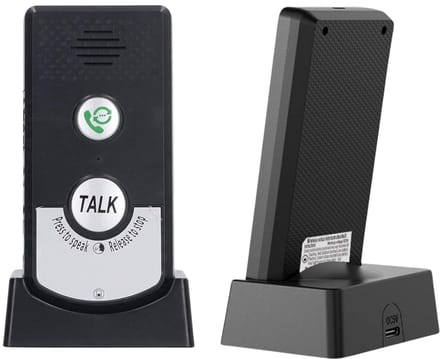 Twee Weg Intercom - Draadloze Deurtelefoon - Communicatie Thuis - Bereik tot 1000m - 2 Stuks - Wit