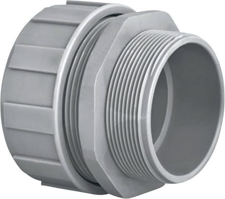 HellermannTyton 166-40715 PSR20-S-M20 Slangbevestiging Grijs M20 16 mm Recht 1 stuk(s)