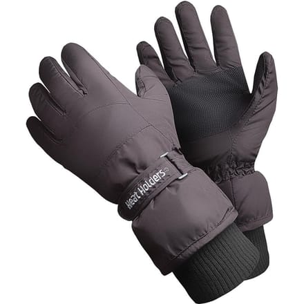 Heat Holders - Waterdichte thermo skihandschoenen voor heren - Zwart