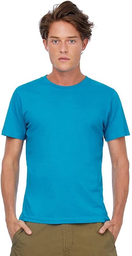 B&C Men-Only T-shirt - Atol Blauw - Small