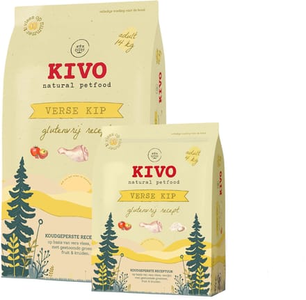 Kivo Verse Kip Glutenvrij - 2 x 4 kg
