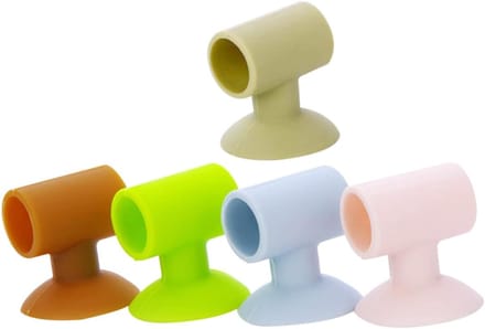 Deurbeslag Beschermers - Muurstoppers - Schade Voorkomen - Zachte Geluidsdemping - 5 Stuks - Multicolor