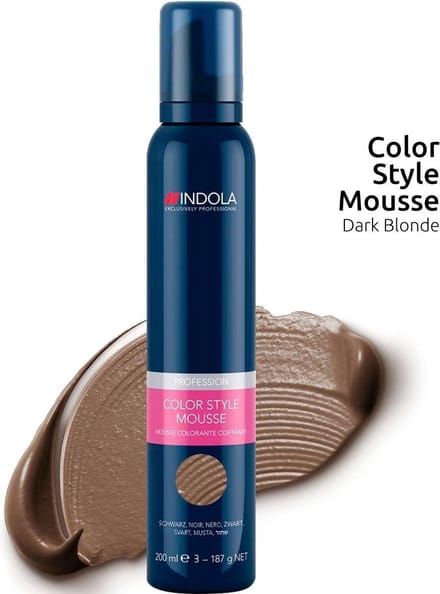 Indola - Indola Color Style Mousse Dark Blonde 200ml