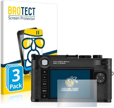 Screenprotector 3 Stuks voor Leica M10-R Beschermglas transparant