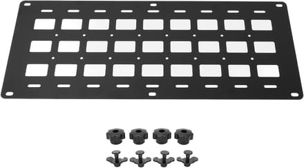 Vrachtwagenbed Paneel Organisator Multifunctioneel 810 x 340 mm L Railopslagpaneel Organizer met Fixerende Basisstudie