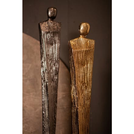PTMD - Beeld Symon - Bruin - 16x16x103cm
