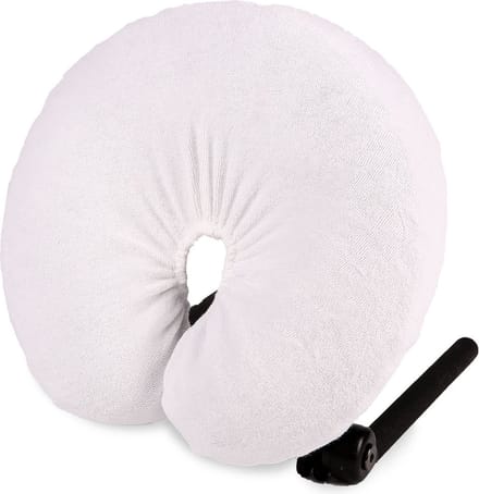 Overtrek hoofdsteun Wit - MediPreventie | Massagetafel | Massagestoel