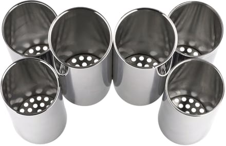 Alessi Canale Bestekhouder RVS Glanzend