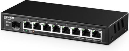 Netwerk Switch - 8 Poorten - Internet Splitter - Ethernet - Voor Internetkabel