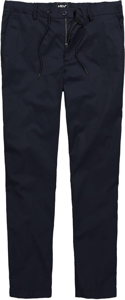 Men Plus - Heren - Instapchino met tailleband FLEXLASTIC® straight fit - Navy blauw - Maat 70