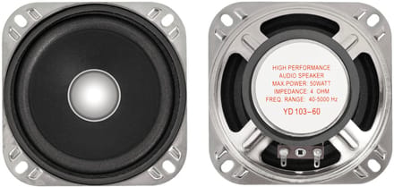 Dibeisi breedband luidspreker, 20W, 4Ohm, YD103-60-4
