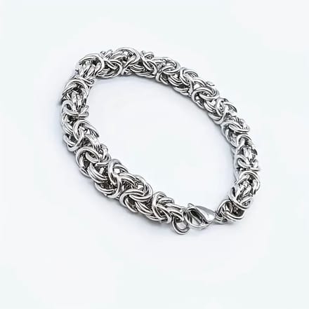 Schakelarmband 8mm roestvrijstaal