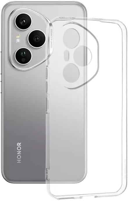 Hoesje geschikt voor HONOR 400 Pro - Techsuit Clear Silicone Back Cover - Transparant