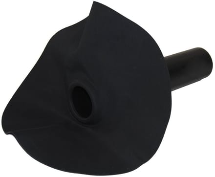 EPDM hemelwaterafvoer 160mm - 90 graden uitloop