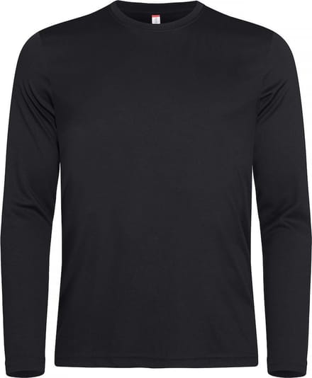 Clique Basic Active-T L/S 029040 - Zwart - S