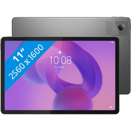 Lenovo Idea Tab Mediatek 256 GB 27,9 cm (11") 8 GB Wi‑Fi 5 (802.11ac) Android 15 grijs