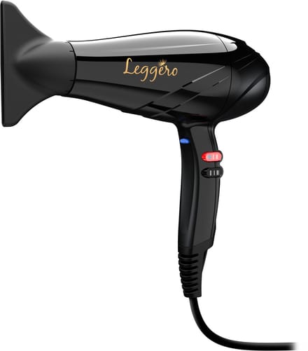 GA.MA LEGGERO haardroger 2100 W Zwart