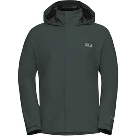 Jack Wolfskin Trailtime 2L Regenjas Heren - Heren Waterdichte jas - Sago Palm