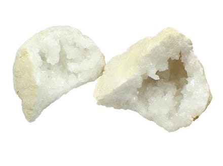 Bergkristal geode / Kwarts geode 0,7 kg