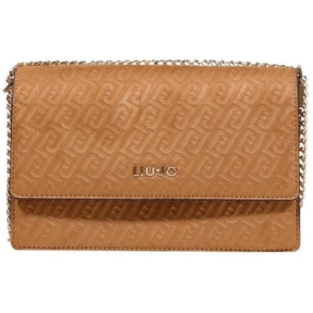 LIU JO schoudertas Manh Crossbody Sequoia Lichtbruin