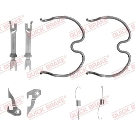Toebehorenset, remschoenen QUICK BRAKE 105-0837S