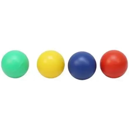Set van 4 ballen voor houten kinderrackets Softee Competition