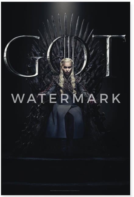 Game Of Thrones Daenerys Targaryen GOT Poster 40x60 cm